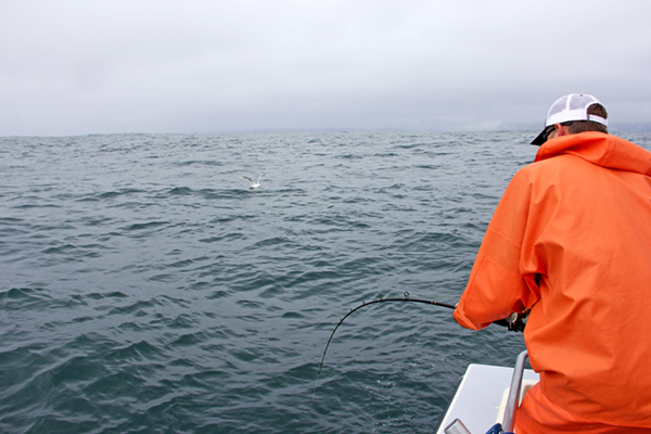 Yamaha-Boaters-Log-28-2026Vol14No28PoorWeatherConditionsimage4.jpg Even boats with satellite connectivity and powerful radar on board can still get caught in a storm. When this happens, take prompt action based on the conditions, official guidance, and the vessel’s operating instructions. Get out the foul-weather gear, including a waterproof jacket, bibs or pants and, if you have them, rubber deck boots.