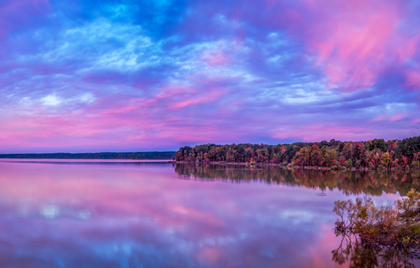Jordan Lake hosts a bass fishery that is good enough to attract BASS tour events.