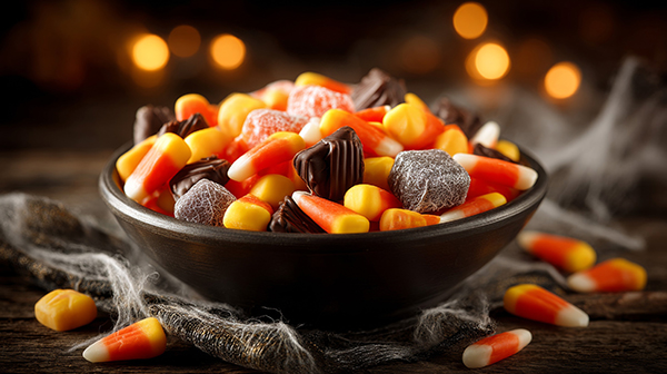 Yamaha-Boaters-LogVol13No35FallRecipesimage4.jpg Candy salad is not only a fun boat dessert, but a great way to dispose of the mountains of Halloween candy the kids will have the first week of November.