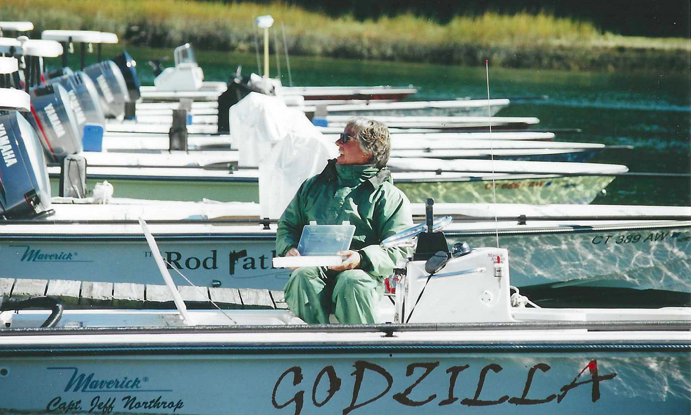 Jeff Northrop was the first light tackle guide to bring a flats boat to the Northeast where he single-handedly developed and promoted an unrecognized shallow water fishery for striped bass, bluefish and false albacore in the skinny waters of western Long Island Sound.