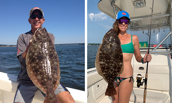 Captain Andy has been fishing for fluke since he graduated from college.