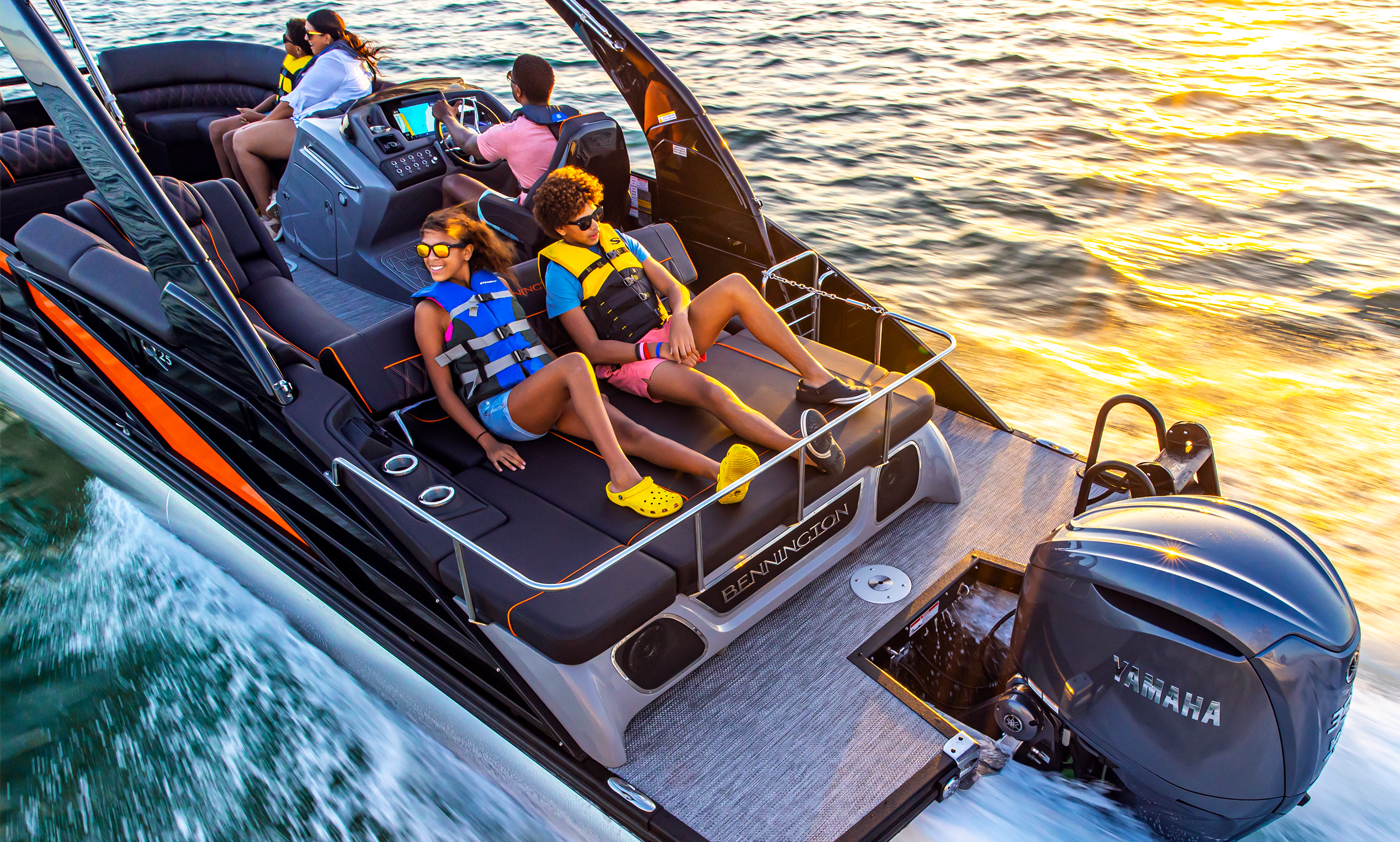 If you are looking to entertain your family, a pontoon may be your best bet.