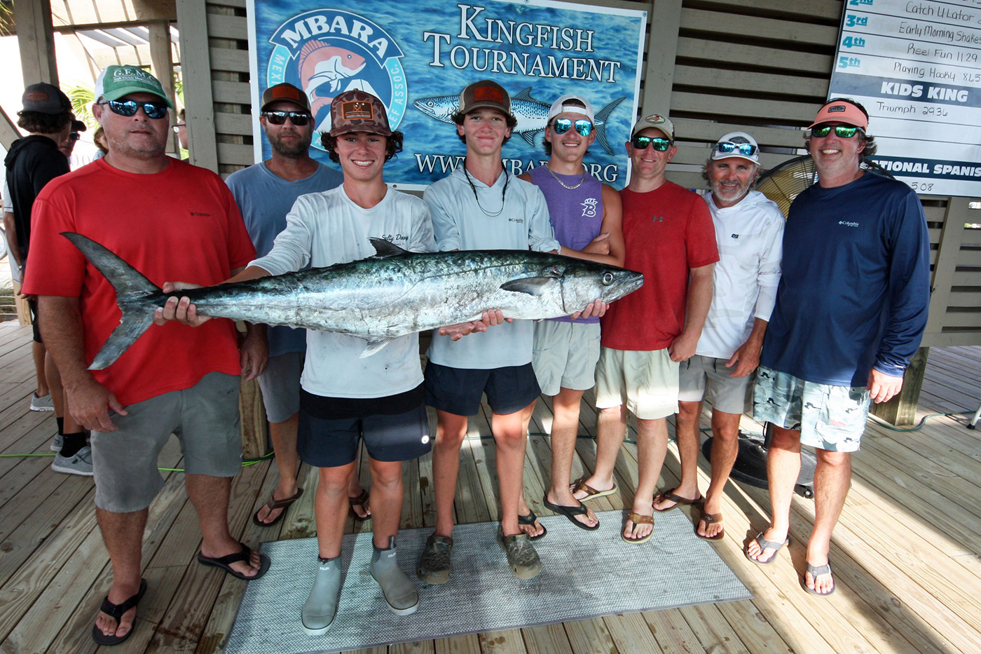 Yamaha sponsors the Mexico King Mackerel tournament annually, the largest fundraiser for the MBARA.