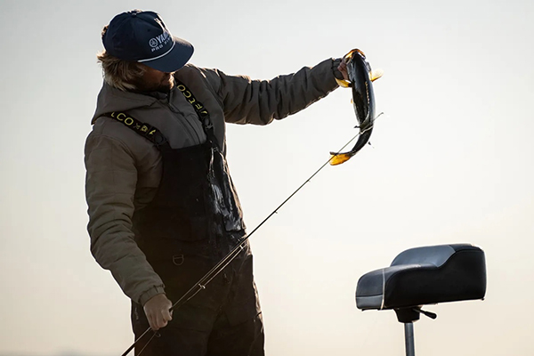 Yamaha-FishinVol18No2WagnerOctFishingimage3.jpg “Turnover” is one of the first things that comes to mind for Wagner when he thinks of October fishing, whether he is targeting bass or another species.