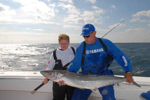 Yamaha-Fishin-SaltVol17No3GeorgeMitchellimage4.jpg Over the last ten years, George has been involved in a TV project called Yamaha Saltwater Playbook, a series of short vignette style programs dedicated to helping anglers target specific saltwater gamefish and become better anglers and boaters through practical tips resulting from his years of experience.