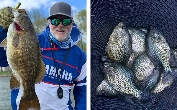 In late fall, crappie suspend over deep water, where they are easier to target using traditional and forward-facing sonar.
