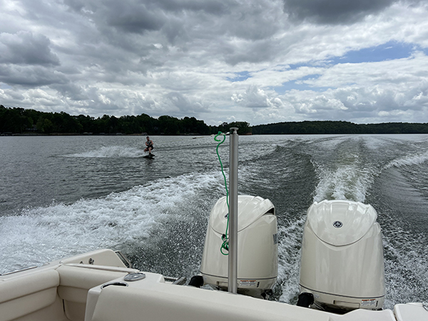 Yamaha-Boaters-LogVol13No14HMEX050225image5.jpg Helm Master EX allows families to enjoy a high-quality tow behind boats that were once not considered ideal for tow sports.