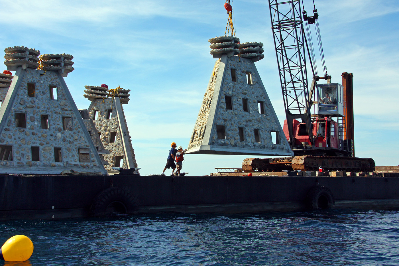 The Mexico Beach Artificial Reef Association has Transforming barren sand bottom into a vibrant fishery through community involvement.