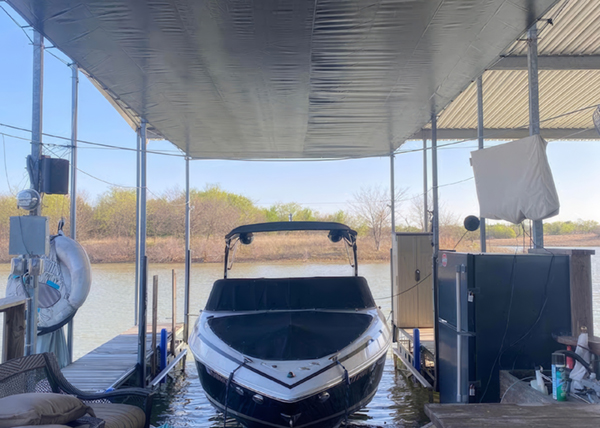 Spider diapers and boat covers are effective ways of keeping spiders off your boat.