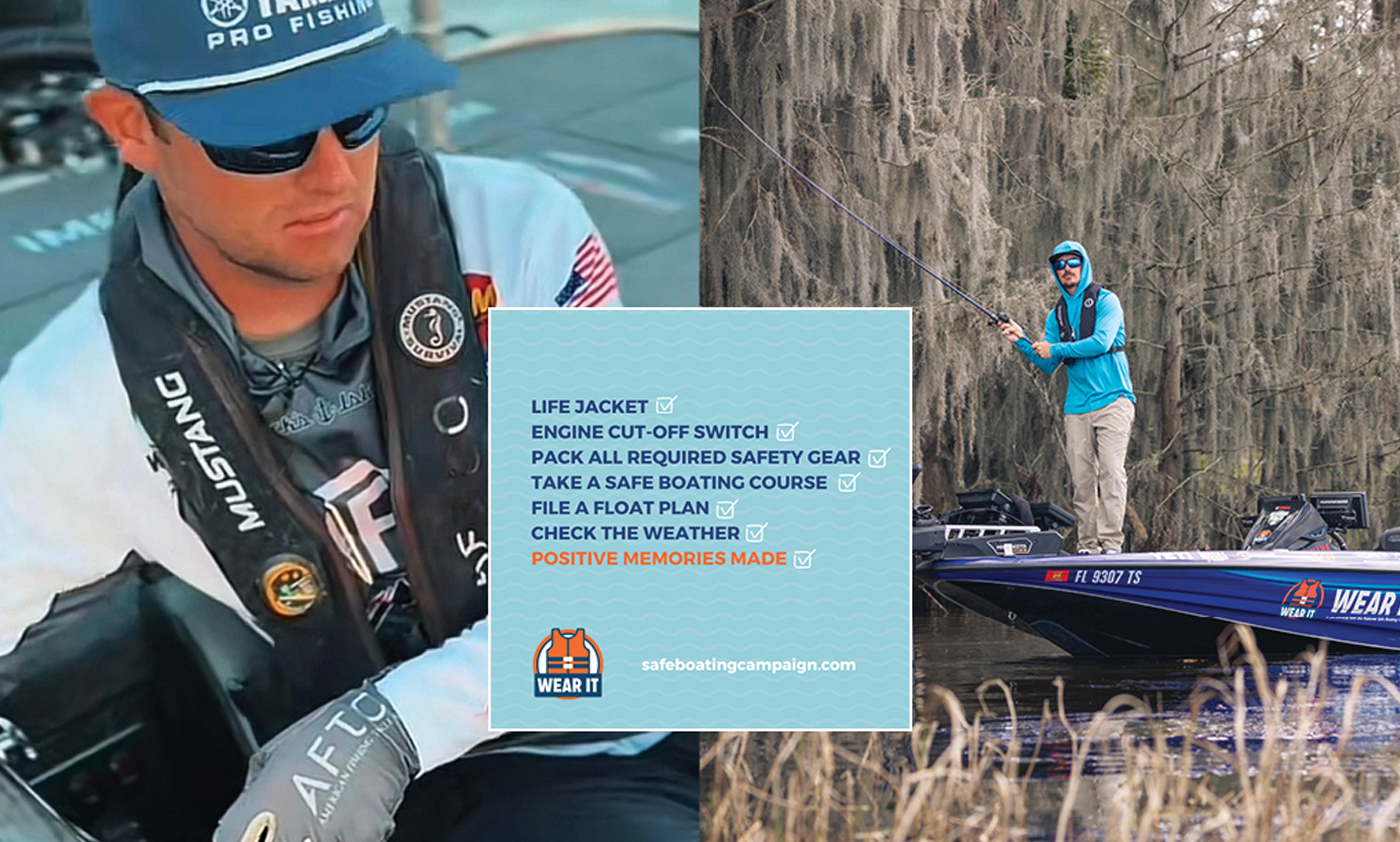 Life jackets and engine cut off devices are critical for staying safe on the water.