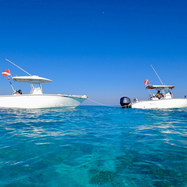 The Parramores best days are spent with no cell phone service on the water and in complete peace.