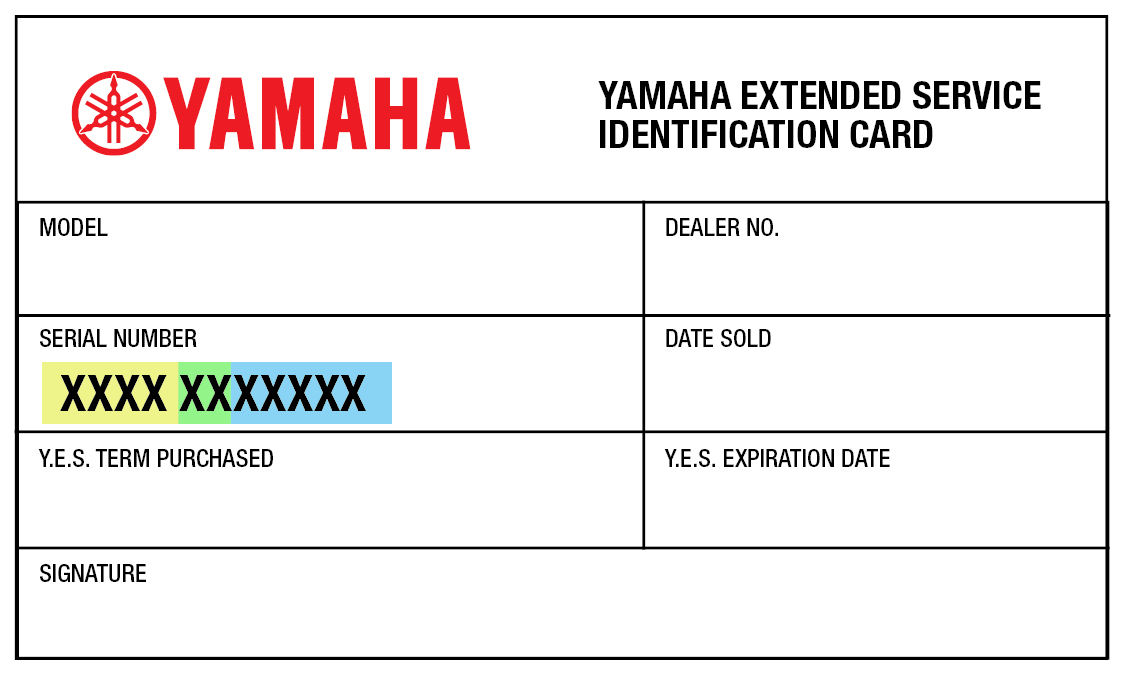 Warranty Card