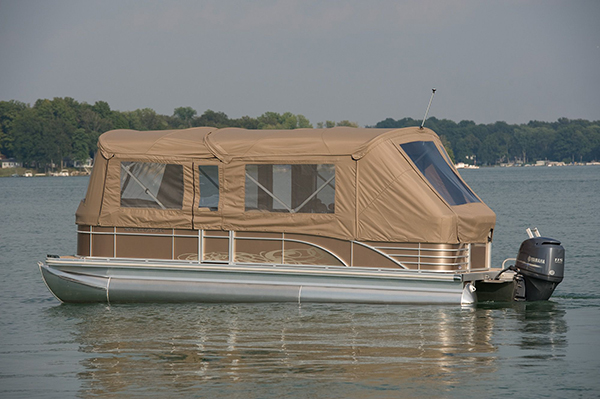 Tent on a boat sale