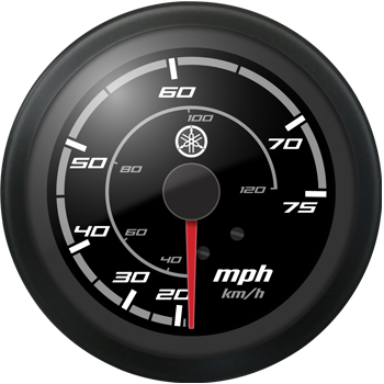 Sport Series Analog Speedometer (0-75) product image